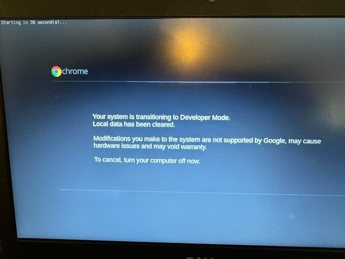 Repurposing ChromeBooks